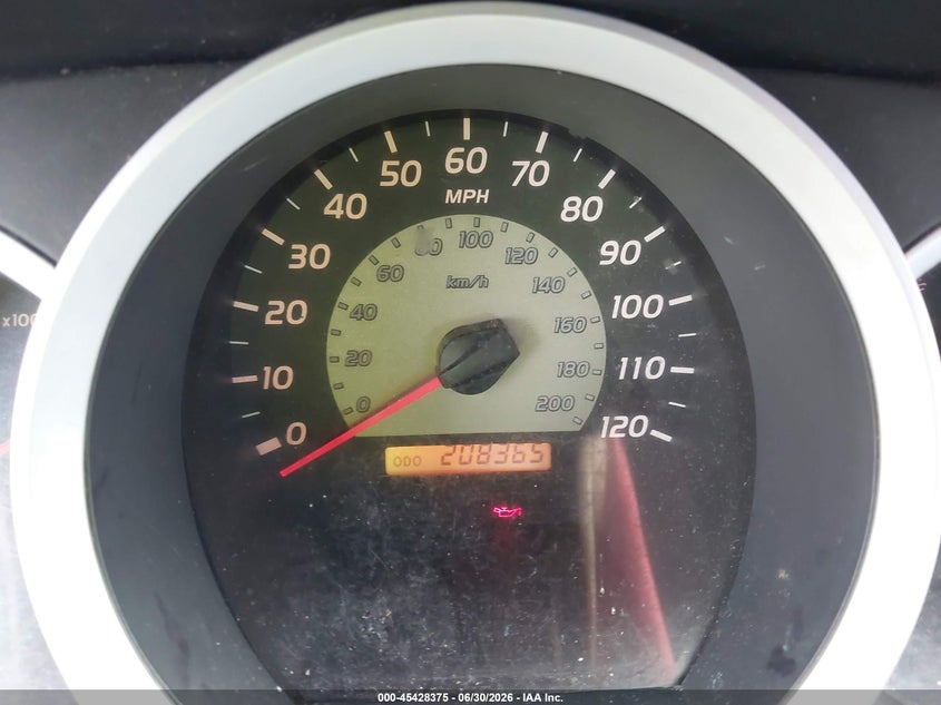 2007 Toyota Tacoma VIN 5TETX22N07Z403998 IAAI salvage auction — NORMAL WEAR, Original (Texas), sold $3,500 on 2026-07-08 (photo 7)