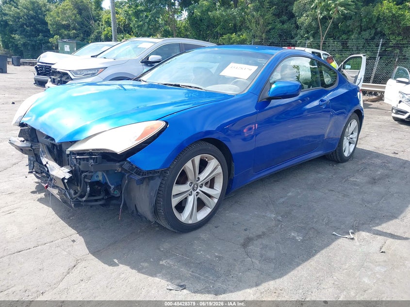 2010 Hyundai Genesis VIN KMHHU6KH8AU017941 IAAI salvage auction — FRONT END, Salvage (North Carolina), sold $175 on 2026-07-30 (photo 2)