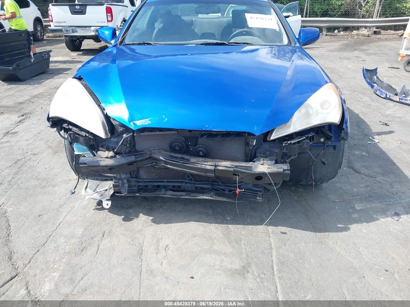 2010 Hyundai Genesis VIN KMHHU6KH8AU017941 IAAI salvage auction — FRONT END, Salvage (North Carolina), sold $175 on 2026-07-30 (photo 6)