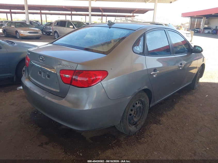 2010 Hyundai Elantra VIN KMHDU4AD0AU184814 IAAI salvage auction — FRONT END, Restored (Arizona), sold $25 on 2026-07-21 (photo 4)