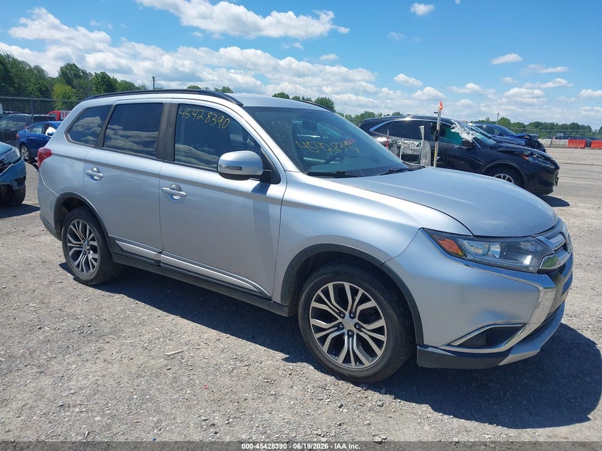 2016 Mitsubishi Outlander VIN JA4AZ3A33GZ058902 IAAI salvage auction — FRONT END, Salvage Title, sold $2,350 on 2026-07-16 (photo 1)