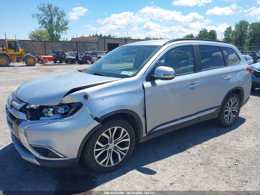 2016 Mitsubishi Outlander VIN JA4AZ3A33GZ058902 IAAI salvage auction — FRONT END, Salvage Title, sold $2,350 on 2026-07-16 (photo 2)