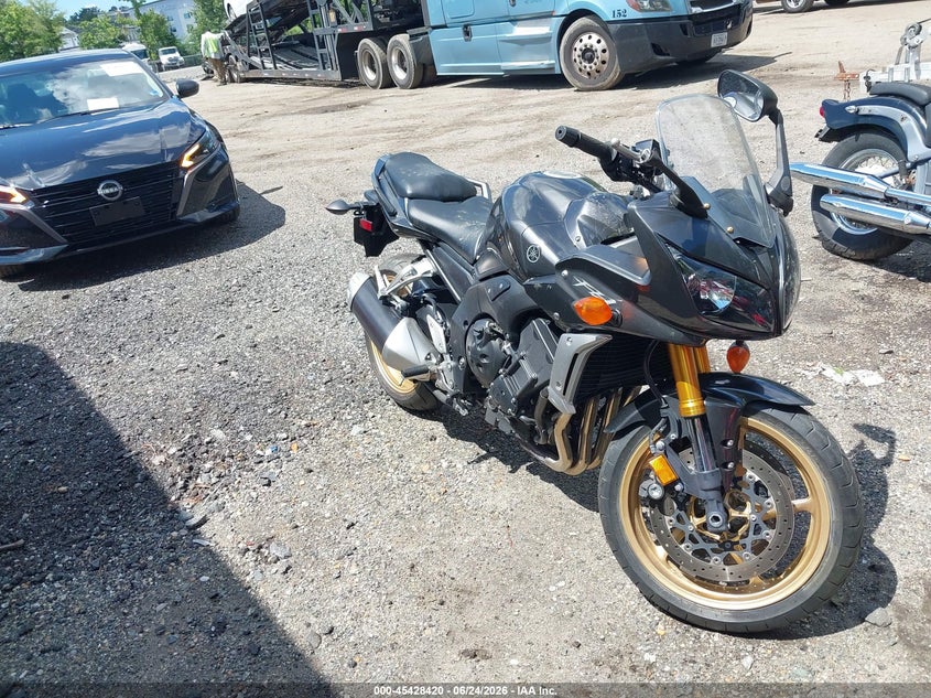 2008 Yamaha Fz1 VIN JYARN17E98A005036 IAAI salvage auction — NORMAL WEAR, Clear (Virginia), sold $1,575 on 2026-07-09 (photo 1)
