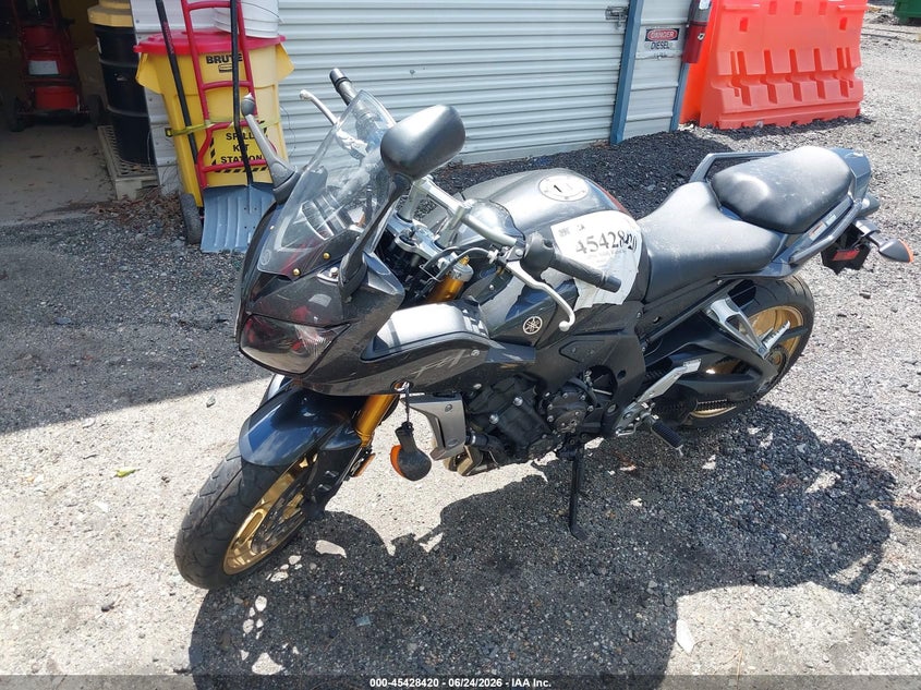 2008 Yamaha Fz1 VIN JYARN17E98A005036 IAAI salvage auction — NORMAL WEAR, Clear (Virginia), sold $1,575 on 2026-07-09 (photo 2)