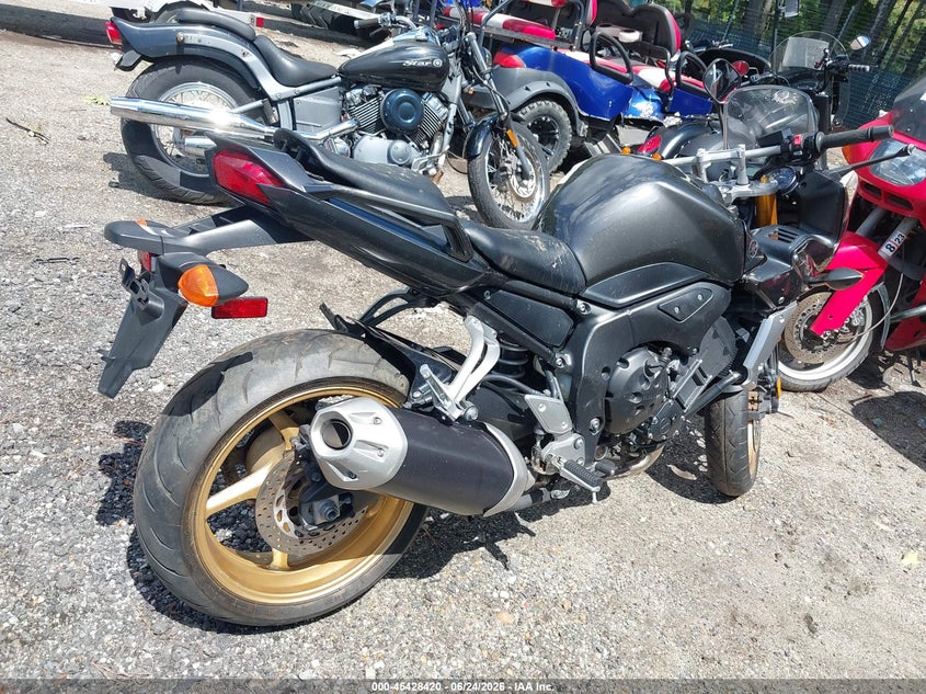 2008 Yamaha Fz1 VIN JYARN17E98A005036 IAAI salvage auction — NORMAL WEAR, Clear (Virginia), sold $1,575 on 2026-07-09 (photo 4)
