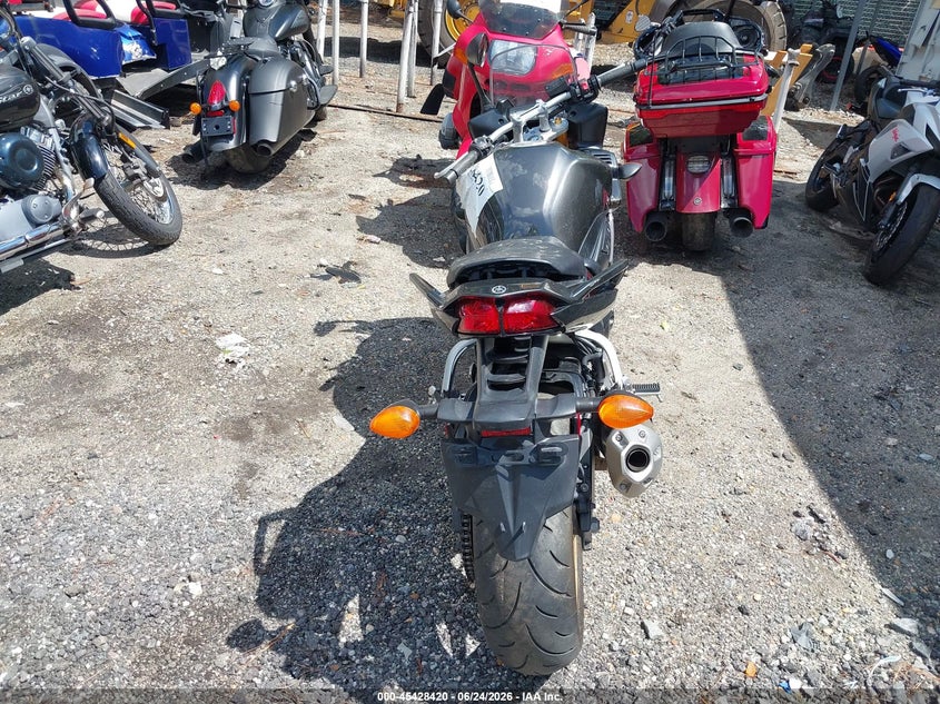 2008 Yamaha Fz1 VIN JYARN17E98A005036 IAAI salvage auction — NORMAL WEAR, Clear (Virginia), sold $1,575 on 2026-07-09 (photo 6)