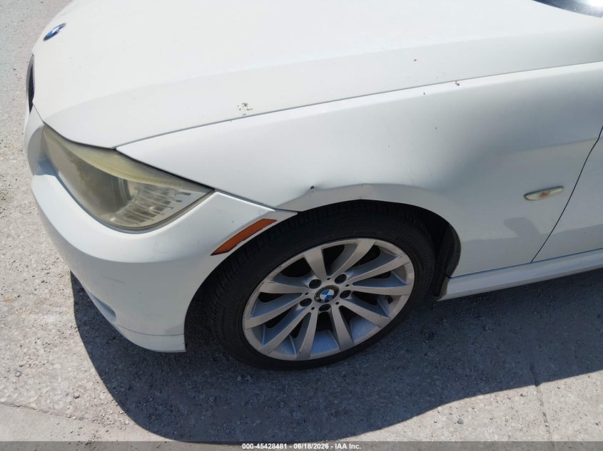 2011 BMW 3 series VIN WBAPH5G59BNM77955 IAAI salvage auction — NORMAL WEAR, Original (Texas), sold $600 on 2026-07-20 (photo 6)