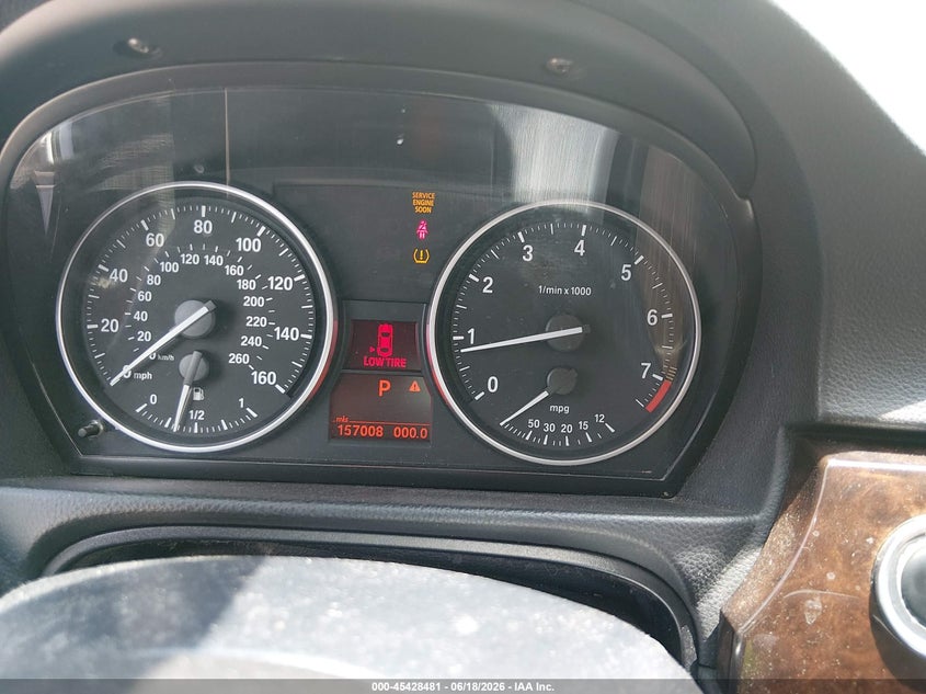 2011 BMW 3 series VIN WBAPH5G59BNM77955 IAAI salvage auction — NORMAL WEAR, Original (Texas), sold $600 on 2026-07-20 (photo 7)