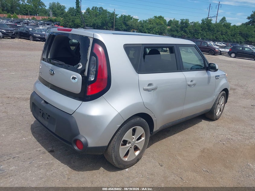 2015 Kia Soul VIN KNDJN2A24F7768033 IAAI salvage auction — UNKNOWN, Salvage Title, sold $25 on 2026-07-24 (photo 4)