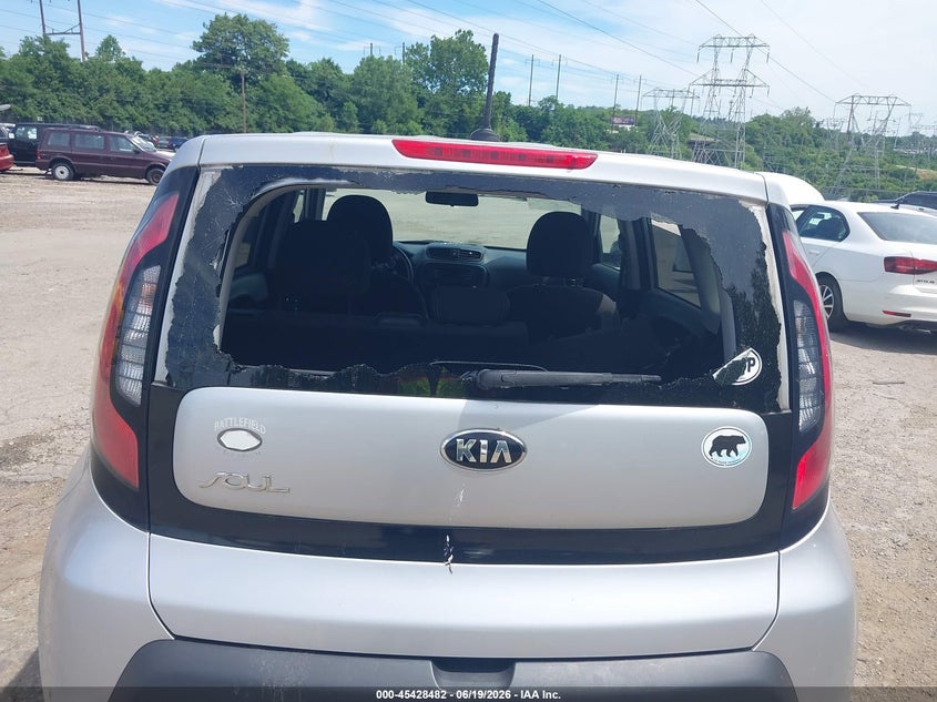 2015 Kia Soul VIN KNDJN2A24F7768033 IAAI salvage auction — UNKNOWN, Salvage Title, sold $25 on 2026-07-24 (photo 6)