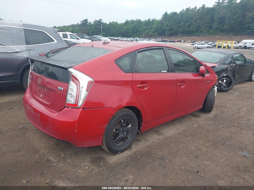 2012 Toyota Prius VIN JTDKN3DU7C5374346 IAAI salvage auction — FRONT END, Salvage (Idaho), sold $575 on 2026-07-17 (photo 4)