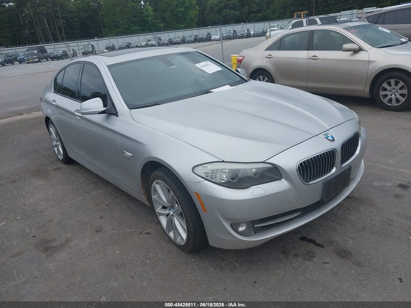 2011 BMW 5 series VIN WBAFU7C50BC439583 IAAI salvage auction — REPOSSESSION, Clear (Alabama), sold $1,525 on 2026-07-17 (photo 1)