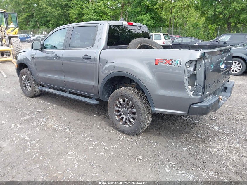 2021 Ford Ranger VIN 1FTER4FH9MLD54541 IAAI salvage auction — REAR END, Salvage Title, sold $9,000 on 2026-07-28 (photo 3)