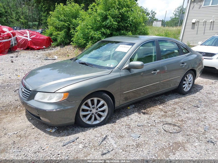 2006 Hyundai Azera VIN KMHFC46F46A046904 IAAI salvage auction — FRONT END, Salvage (Pennsylvania), sold $350 on 2026-07-14 (photo 2)