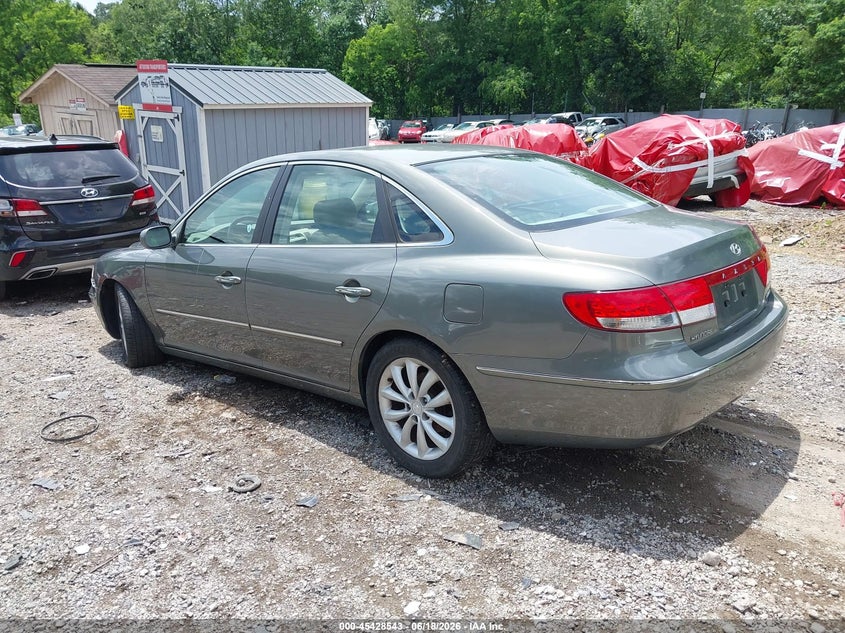 2006 Hyundai Azera VIN KMHFC46F46A046904 IAAI salvage auction — FRONT END, Salvage (Pennsylvania), sold $350 on 2026-07-14 (photo 3)