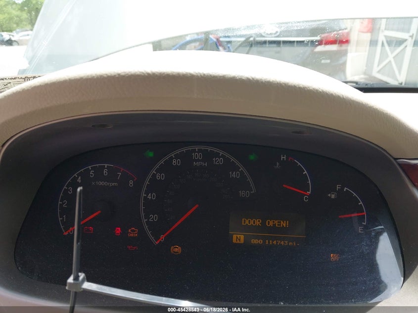 2006 Hyundai Azera VIN KMHFC46F46A046904 IAAI salvage auction — FRONT END, Salvage (Pennsylvania), sold $350 on 2026-07-14 (photo 7)