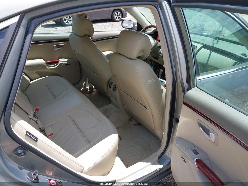 2006 Hyundai Azera VIN KMHFC46F46A046904 IAAI salvage auction — FRONT END, Salvage (Pennsylvania), sold $350 on 2026-07-14 (photo 8)