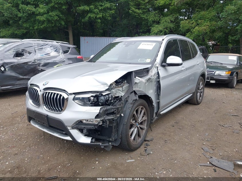2019 BMW X3 VIN 5UXTR9C55KLD94970 IAAI salvage auction — FRONT END, Salvage Title, sold $5,300 on 2026-07-28 (photo 2)