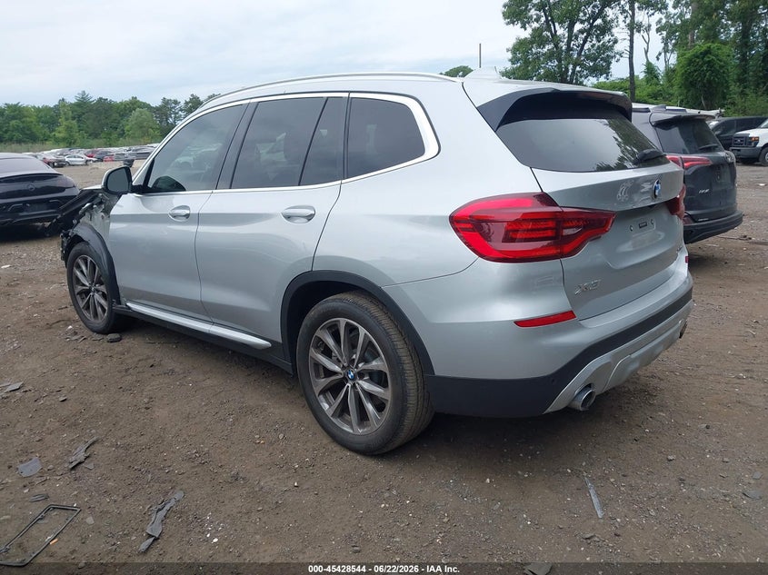 2019 BMW X3 VIN 5UXTR9C55KLD94970 IAAI salvage auction — FRONT END, Salvage Title, sold $5,300 on 2026-07-28 (photo 3)