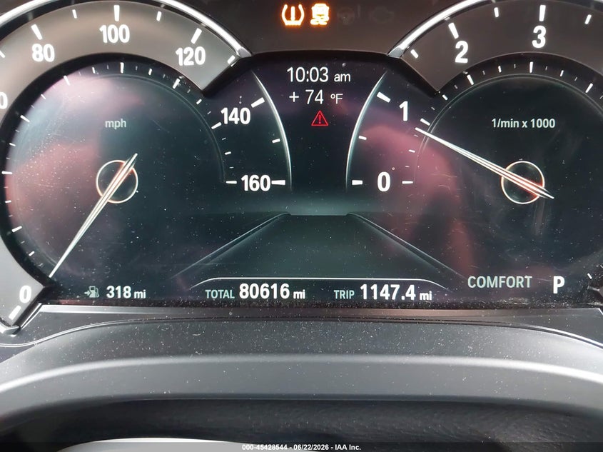 2019 BMW X3 VIN 5UXTR9C55KLD94970 IAAI salvage auction — FRONT END, Salvage Title, sold $5,300 on 2026-07-28 (photo 7)