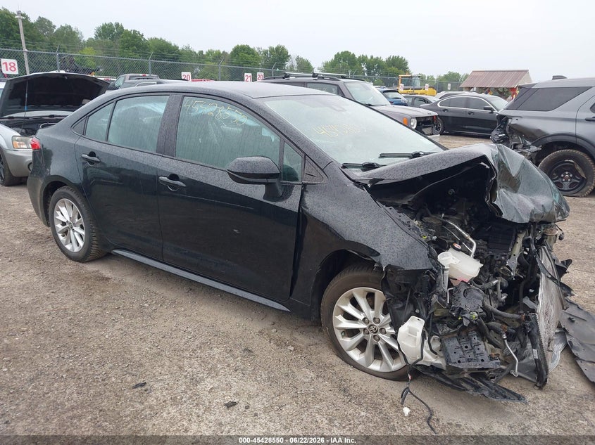 2020 Toyota Corolla VIN 5YFVPRAE6LP084092 IAAI salvage auction — FRONT END, Mv-907A (New York), sold $1,825 on 2026-07-16 (photo 1)