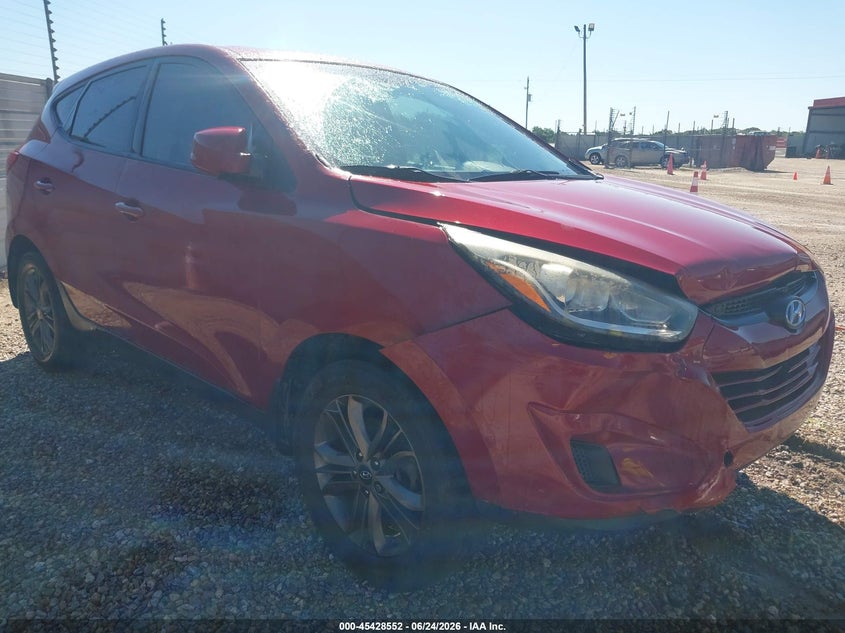 2015 Hyundai Tucson VIN KM8JTCAF6FU087691 IAAI salvage auction — NORMAL WEAR, Clear (Alabama), sold $2,200 on 2026-07-14 (photo 1)