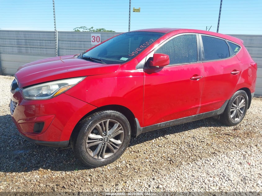 2015 Hyundai Tucson VIN KM8JTCAF6FU087691 IAAI salvage auction — NORMAL WEAR, Clear (Alabama), sold $2,200 on 2026-07-14 (photo 2)