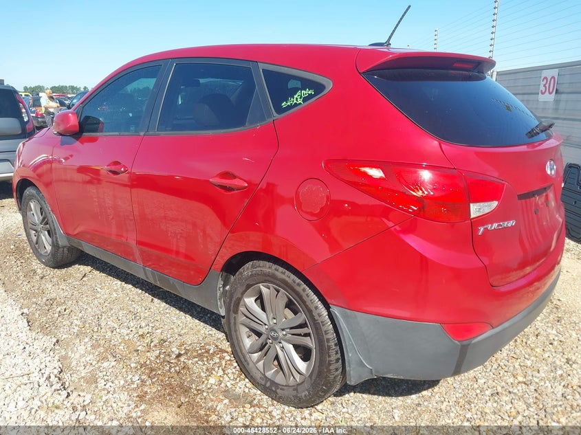 2015 Hyundai Tucson VIN KM8JTCAF6FU087691 IAAI salvage auction — NORMAL WEAR, Clear (Alabama), sold $2,200 on 2026-07-14 (photo 3)