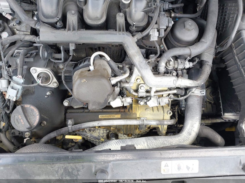 2017 Hyundai Santa fe VIN KM8SN4HF7HU237952 IAAI salvage auction — Burn Engine, Salvage Title, sold $2,500 on 2026-07-30 (photo 6)