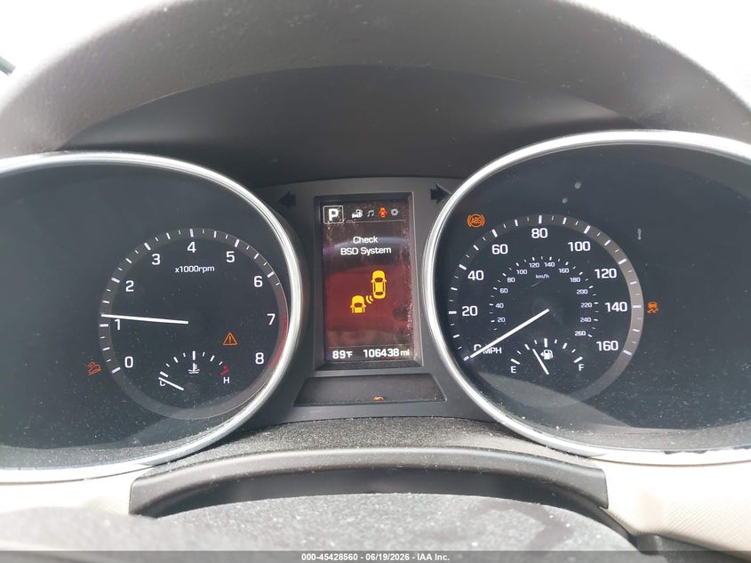 2017 Hyundai Santa fe VIN KM8SN4HF7HU237952 IAAI salvage auction — Burn Engine, Salvage Title, sold $2,500 on 2026-07-30 (photo 7)