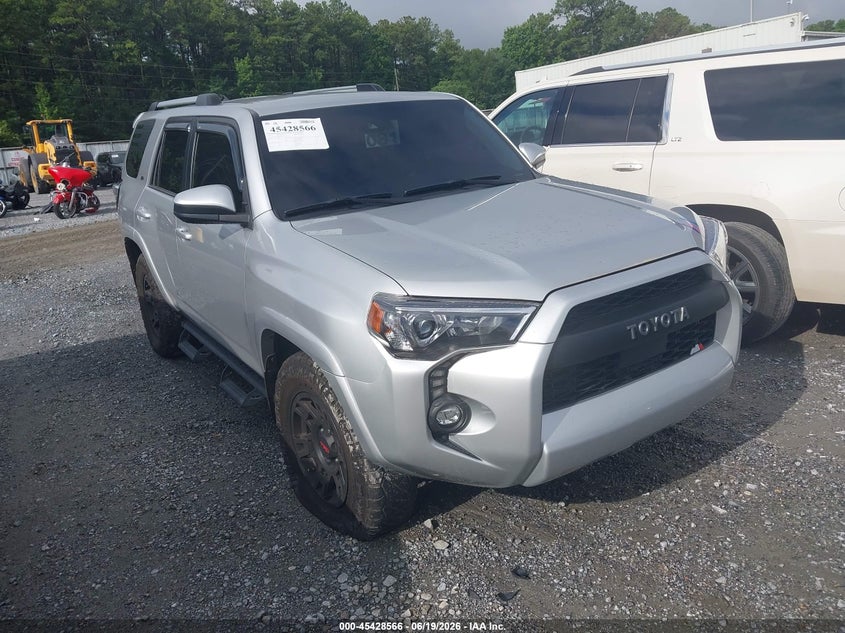 2022 Toyota 4runner VIN JTEEU5JR4N5259732 IAAI salvage auction — RIGHT FRONT, Salvage (Georgia), sold $11,100 on 2026-07-28 (photo 1)