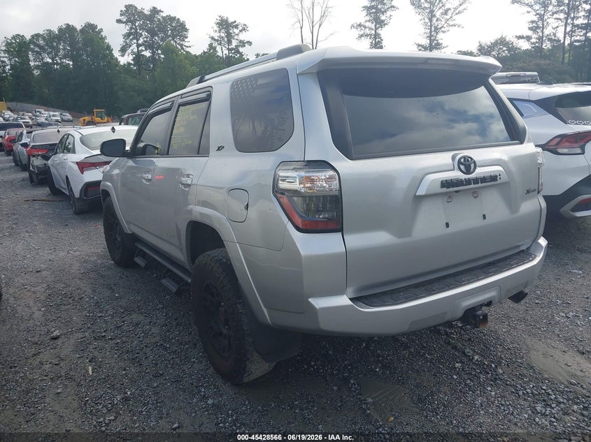 2022 Toyota 4runner VIN JTEEU5JR4N5259732 IAAI salvage auction — RIGHT FRONT, Salvage (Georgia), sold $11,100 on 2026-07-28 (photo 3)