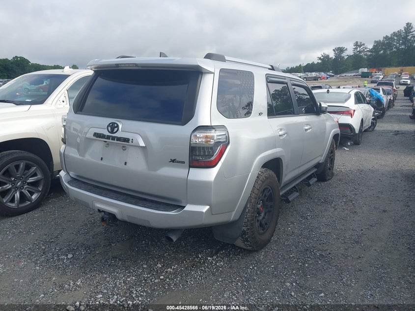 2022 Toyota 4runner VIN JTEEU5JR4N5259732 IAAI salvage auction — RIGHT FRONT, Salvage (Georgia), sold $11,100 on 2026-07-28 (photo 4)