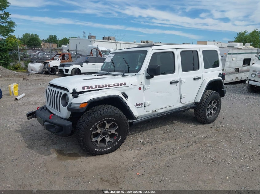2022 Jeep Wrangler / VIN 1C4JJXFM3NW126166 IAAI salvage auction — RIGHT FRONT, Salvage (Pennsylvania), sold $14,425 on 2026-07-20 (photo 2)