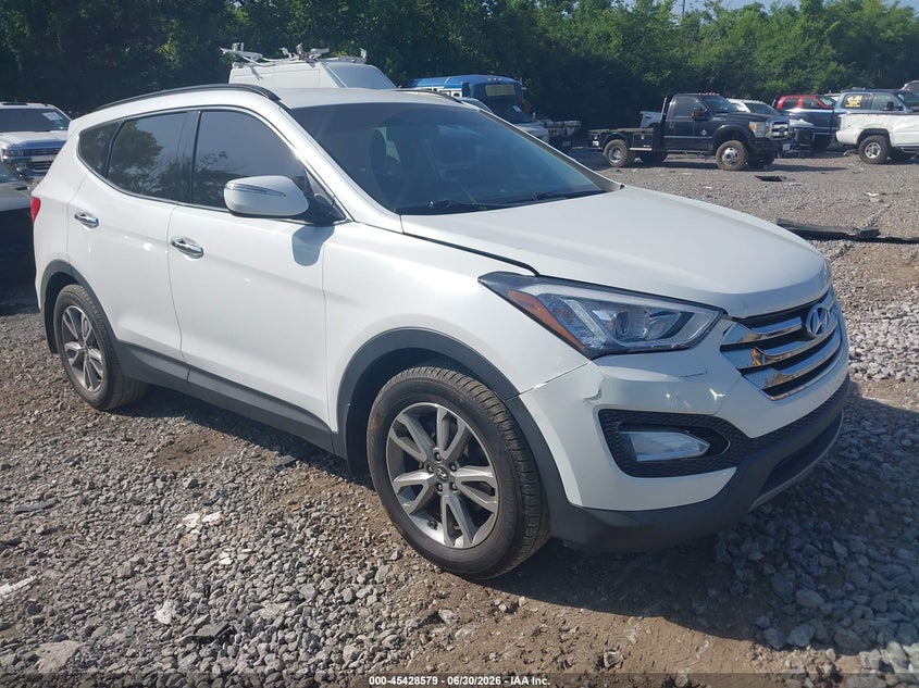 2014 Hyundai Santa fe VIN 5XYZU3LA8EG201678 IAAI salvage auction — FRONT END, Salvage (Tennessee), sold $625 on 2026-07-16 (photo 1)