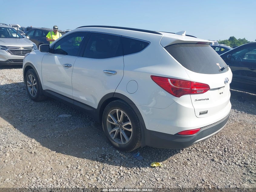 2014 Hyundai Santa fe VIN 5XYZU3LA8EG201678 IAAI salvage auction — FRONT END, Salvage (Tennessee), sold $625 on 2026-07-16 (photo 3)