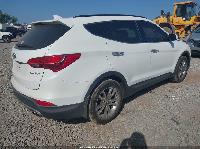 2014 Hyundai Santa fe VIN 5XYZU3LA8EG201678 IAAI salvage auction — FRONT END, Salvage (Tennessee), sold $625 on 2026-07-16 (photo 4)