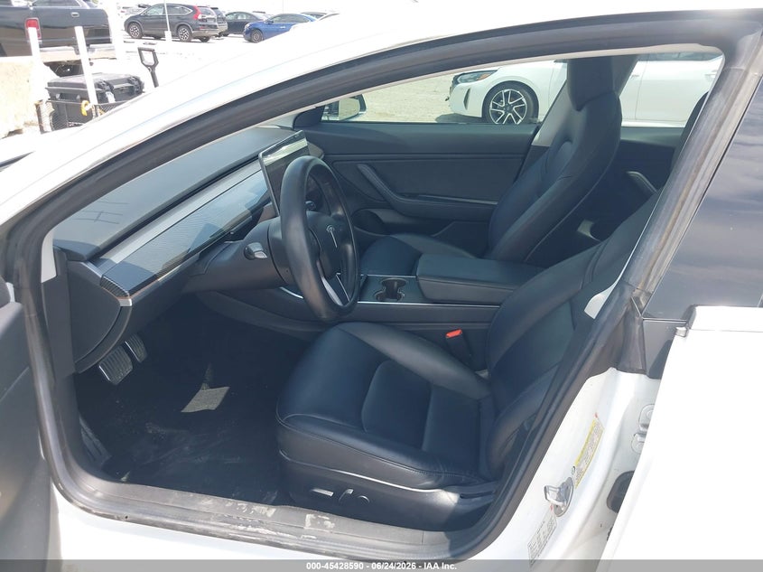 2018 Tesla Model 3 VIN 5YJ3E1EA1JF057722 IAAI salvage auction — SIDE, Salvage (Texas), sold $6,350 on 2026-07-22 (photo 5)