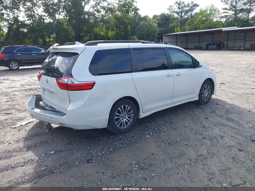 2018 Toyota Sienna VIN 5TDYZ3DC9JS902630 IAAI salvage auction — REAR END, Salvage (Georgia), sold $5,600 on 2026-07-16 (photo 4)