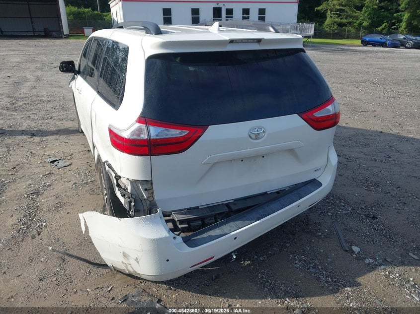 2018 Toyota Sienna VIN 5TDYZ3DC9JS902630 IAAI salvage auction — REAR END, Salvage (Georgia), sold $5,600 on 2026-07-16 (photo 6)