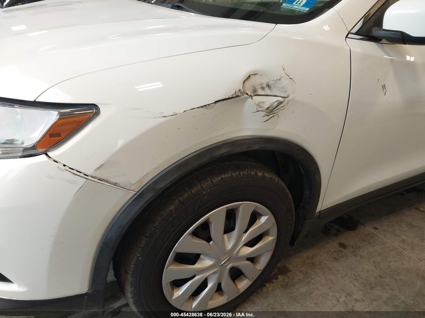 2016 Nissan Rogue VIN JN8AT2MV4GW147673 IAAI salvage auction — SIDE, Salvage (Idaho), sold $1,700 on 2026-07-20 (photo 6)
