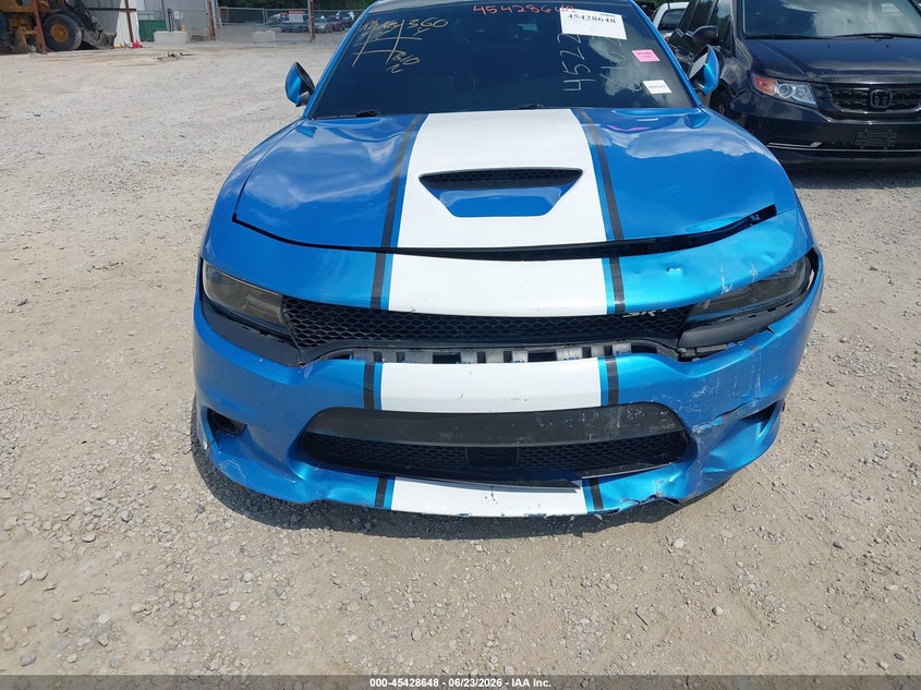 2018 Dodge Charger VIN 2C3CDXEJ1JH290990 IAAI salvage auction — FRONT END, Salvage Title, sold $13,500 on 2026-07-26 (photo 6)