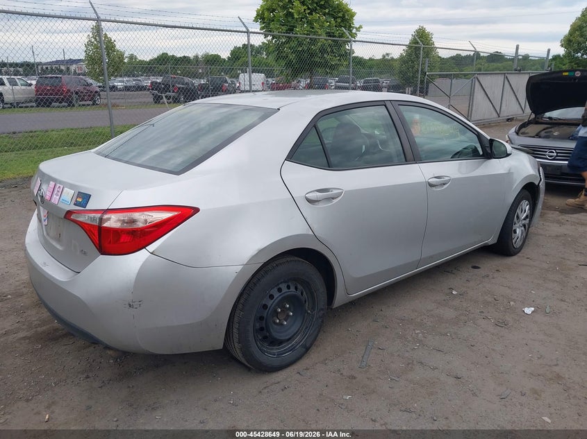 2018 Toyota Corolla VIN 5YFBURHE5JP753175 IAAI salvage auction — FRONT END, Salvage Title, sold $2,450 on 2026-07-21 (photo 4)