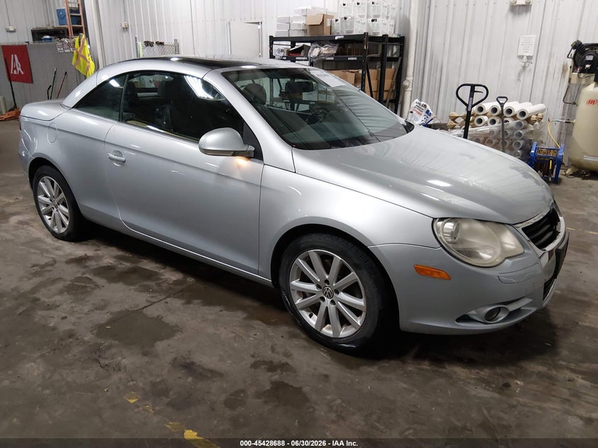 2008 Volkswagen Eos VIN WVWBA71F48V003483 IAAI salvage auction — HAIL, Salvage (Iowa), sold $25 on 2026-07-28 (photo 1)