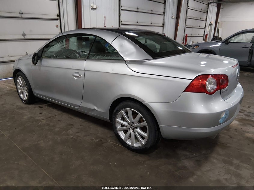 2008 Volkswagen Eos VIN WVWBA71F48V003483 IAAI salvage auction — HAIL, Salvage (Iowa), sold $25 on 2026-07-28 (photo 3)