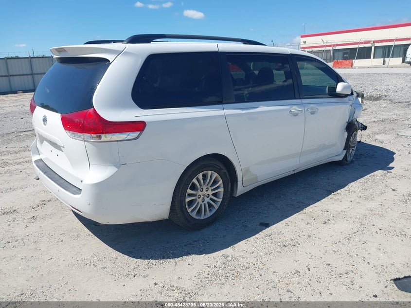 2014 Toyota Sienna VIN 5TDYK3DC4ES415488 IAAI salvage auction — FRONT END, Salvage (Idaho), sold $2,600 on 2026-07-16 (photo 4)