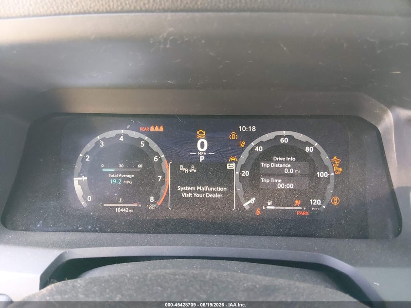 2025 Toyota Tacoma VIN 3TMLB5JN9SM196521 IAAI salvage auction — Front End, Salvage, sold $23,700 on 2026-08-26 (photo 7)