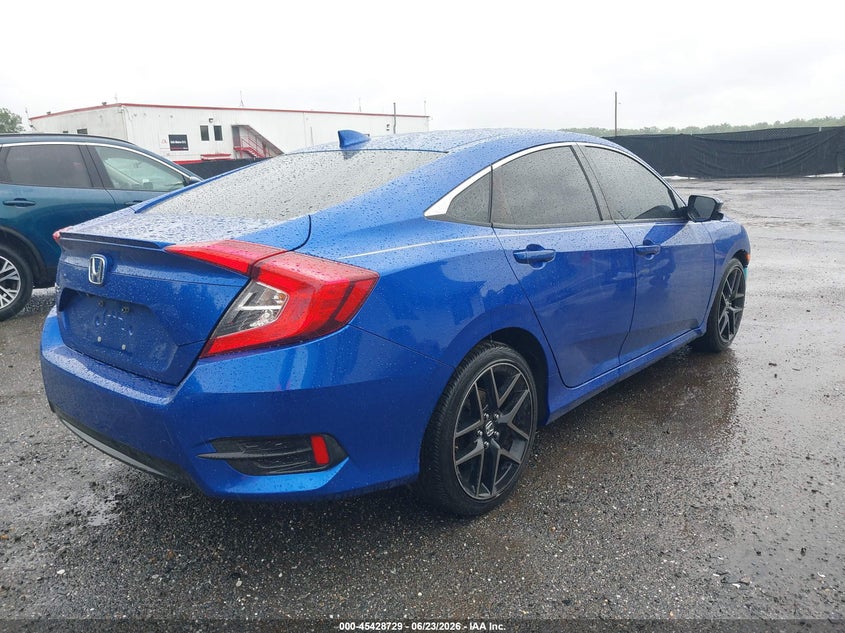 2018 Honda Civic VIN JHMFC1F33JX008142 IAAI salvage auction — FRONT END, Salvage - Greater Than 75% (Maryland), sold $4,700 on 2026-07-08 (photo 4)