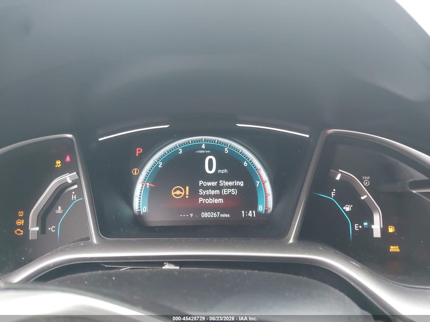 2018 Honda Civic VIN JHMFC1F33JX008142 IAAI salvage auction — FRONT END, Salvage - Greater Than 75% (Maryland), sold $4,700 on 2026-07-08 (photo 7)