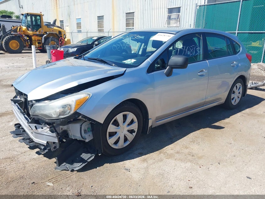 2012 Subaru Impreza VIN JF1GPAA61CH204014 IAAI salvage auction — FRONT END, Salvage (Indiana), sold $650 on 2026-07-28 (photo 2)